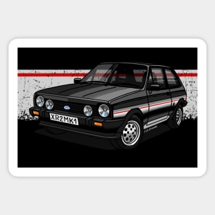 The super cool hot hatch for medium and light backgrounds Sticker